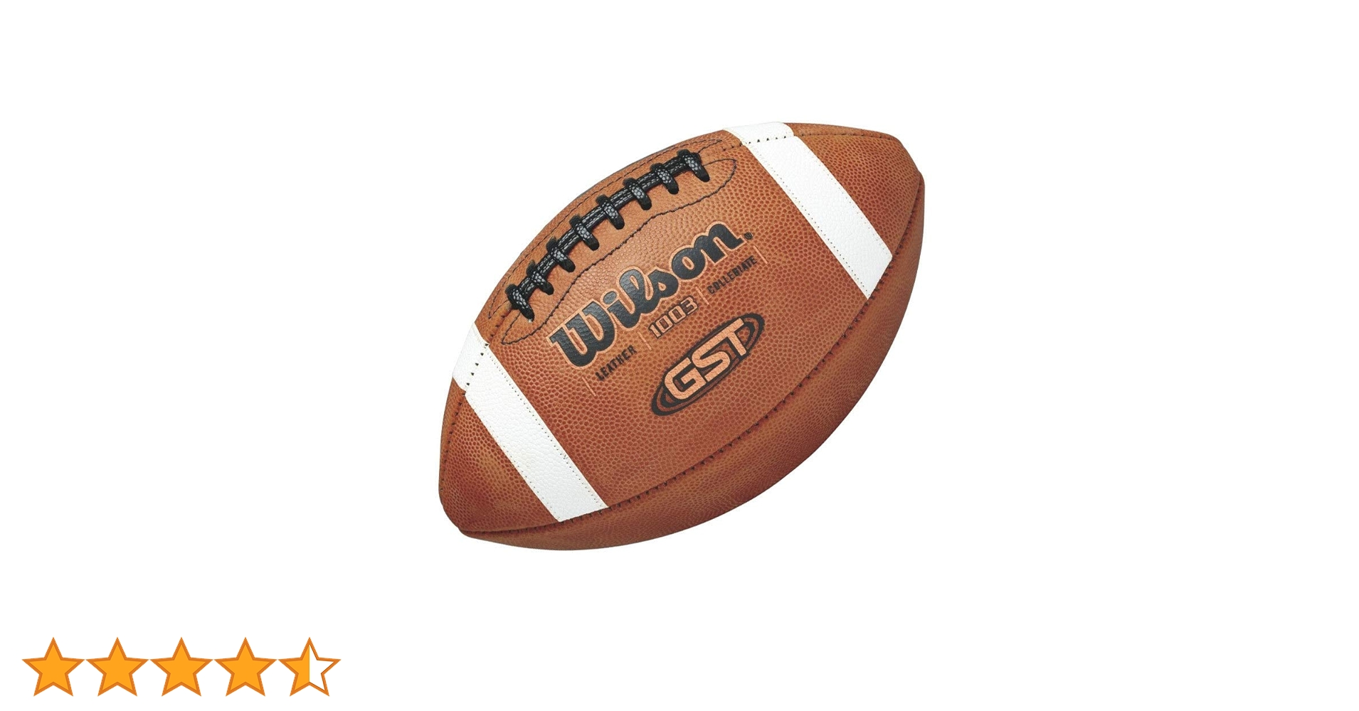 ウィルソン GST オフィシャル WTF1003 革ボール】ウィルソン GST オフィシャル WTF1003B アメフトボール